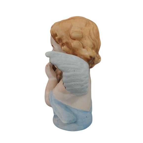 Vintage Japan Porcelain Sanmyro Figurine Angel 5 inches Tall - Picture 4 of 7